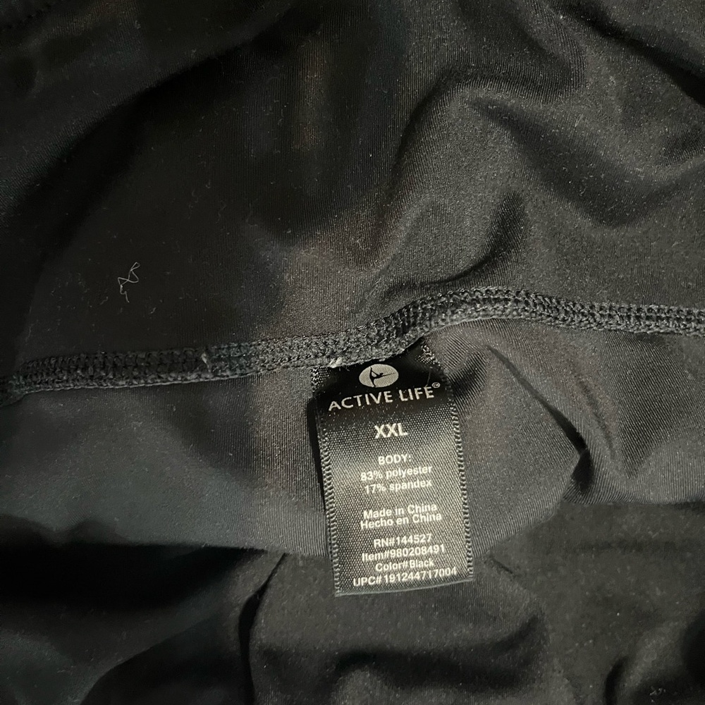 Active Life Black Ankle & Cropped Pants